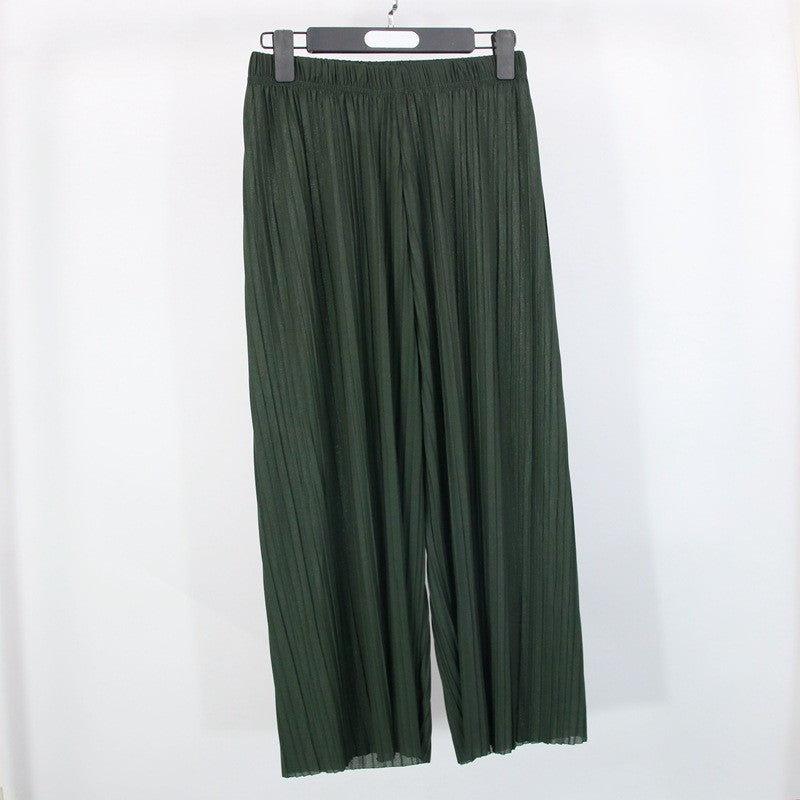 Pleated Loose And Thin Wide-leg Pants Women's Ninth Pants