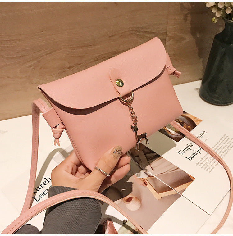 Ladies casual PU shoulder bag