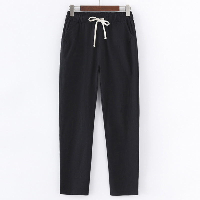 Women's cropped pants women harem pants