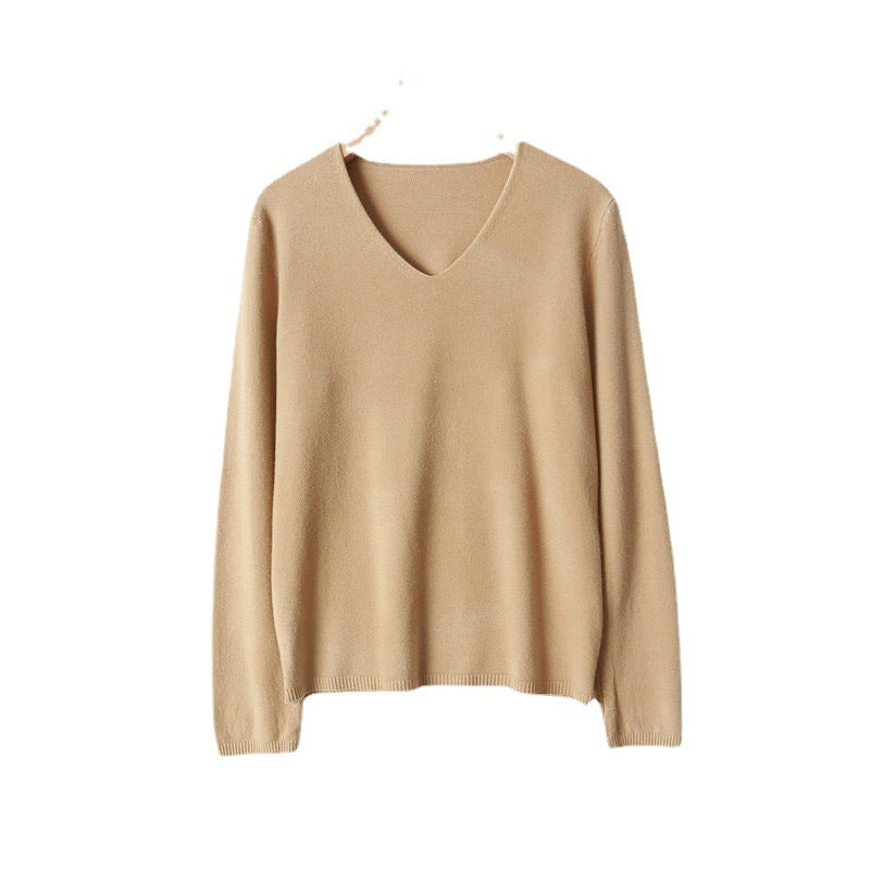 Base Shirt Sweater Long-sleeved Knitted Top