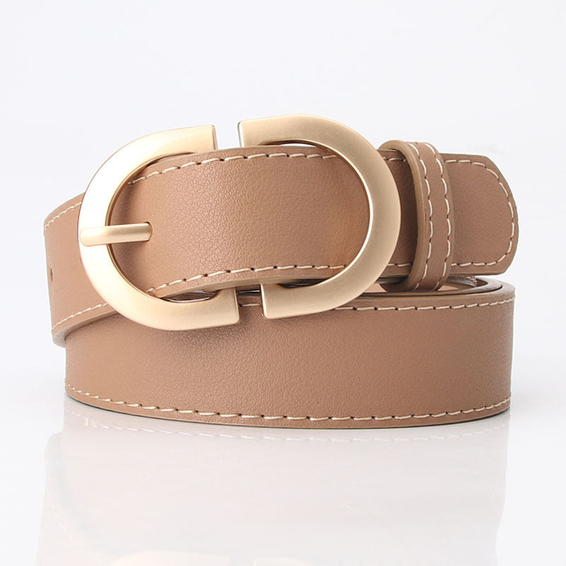 Fashion All-match Women's Light Body Waist Belt