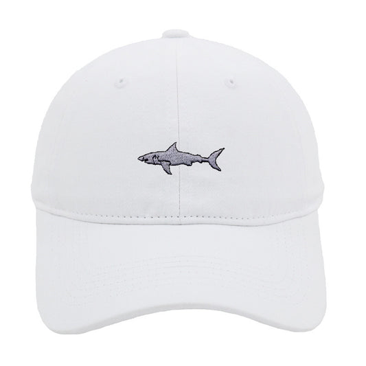 Premium Shark Embroidery Animal Baseball Cap Female Summer