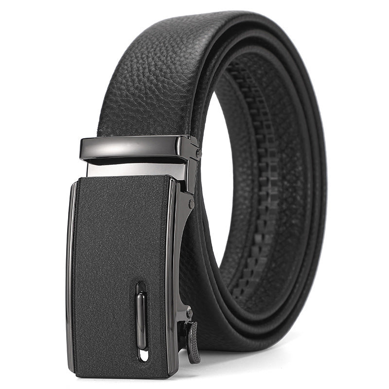 Genuine Leather Automatic Pure Leather Belt Boys