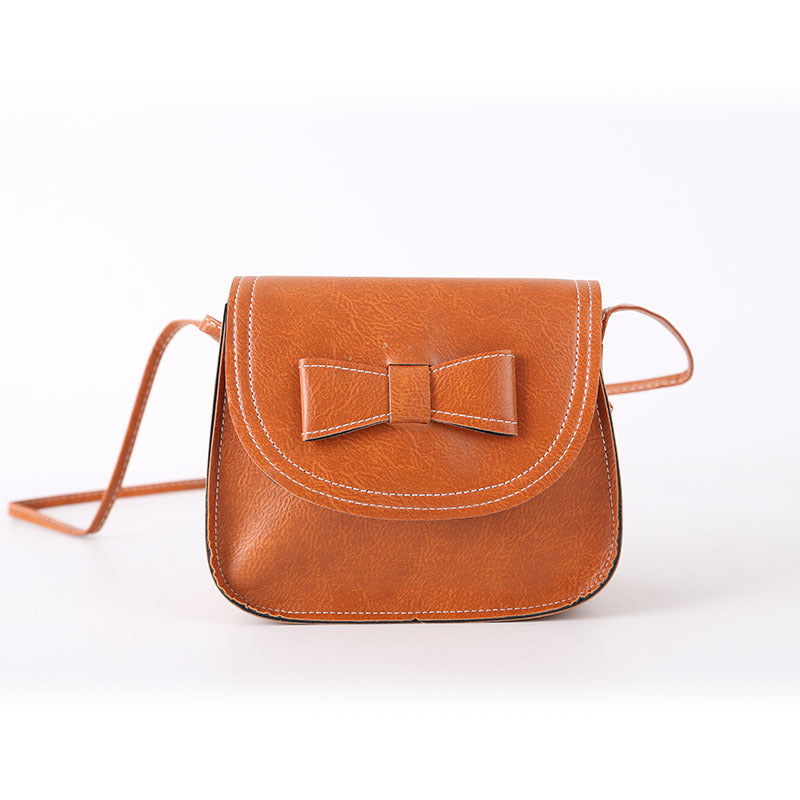 Pure Color Ladies One-shoulder Small Square Bag