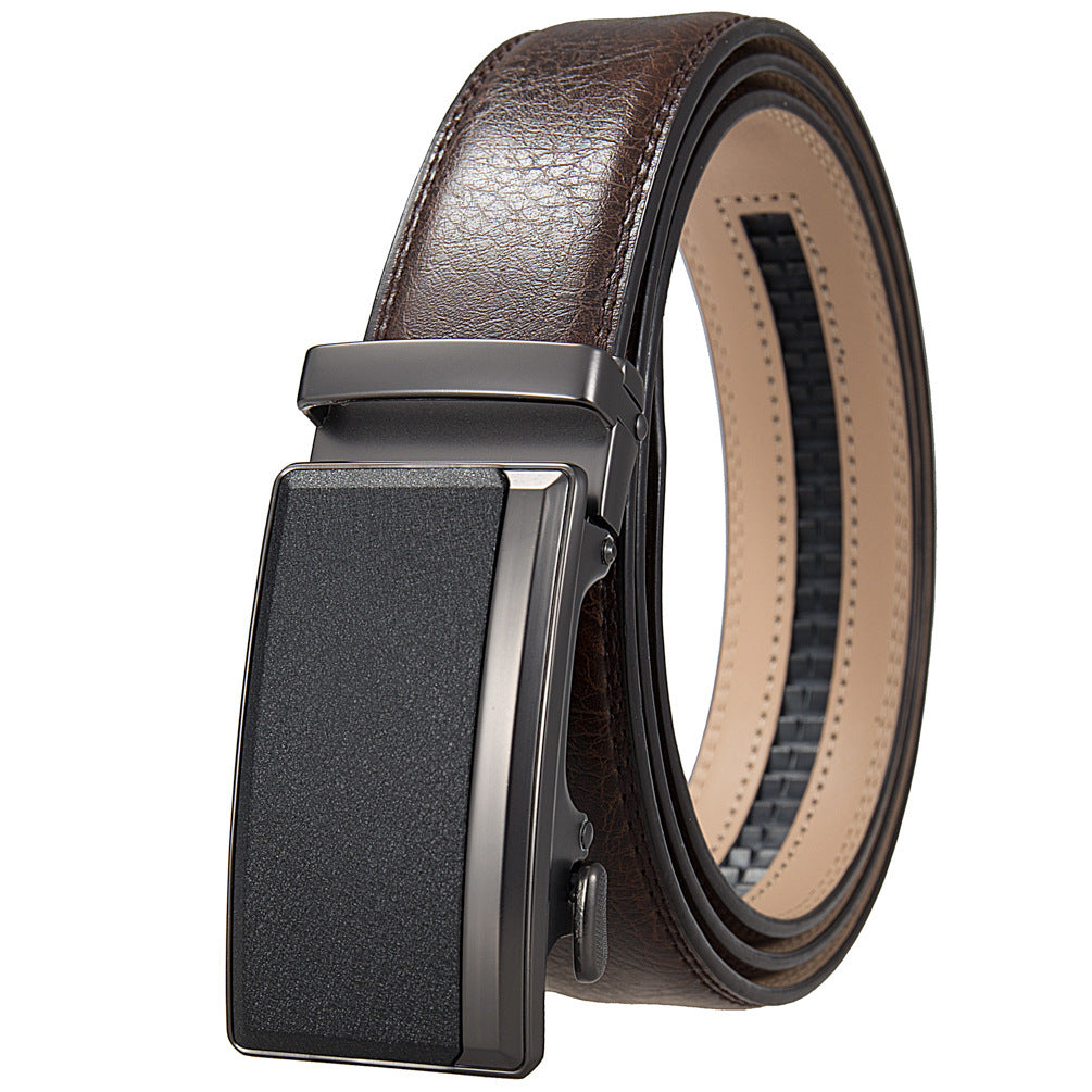 Men's Business Leather Split Leather Belt